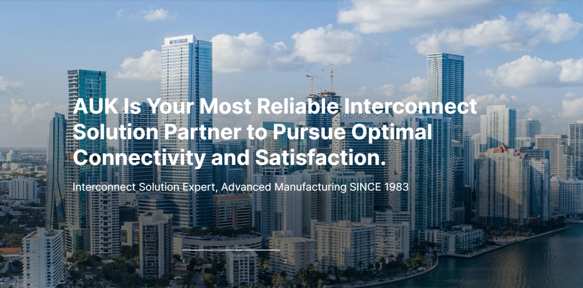 Electrical Connectors Manufacturers & Suppliers Taiwan AUK